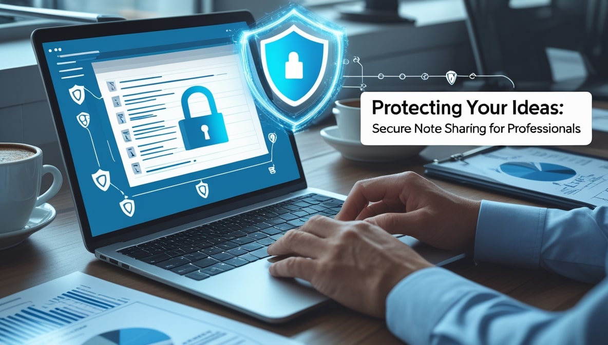 Protecting Your Ideas: Secure Note Sharing for Professionals