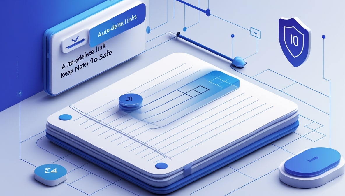 Why Auto-Delete Links Keep Your Notes Safe Online